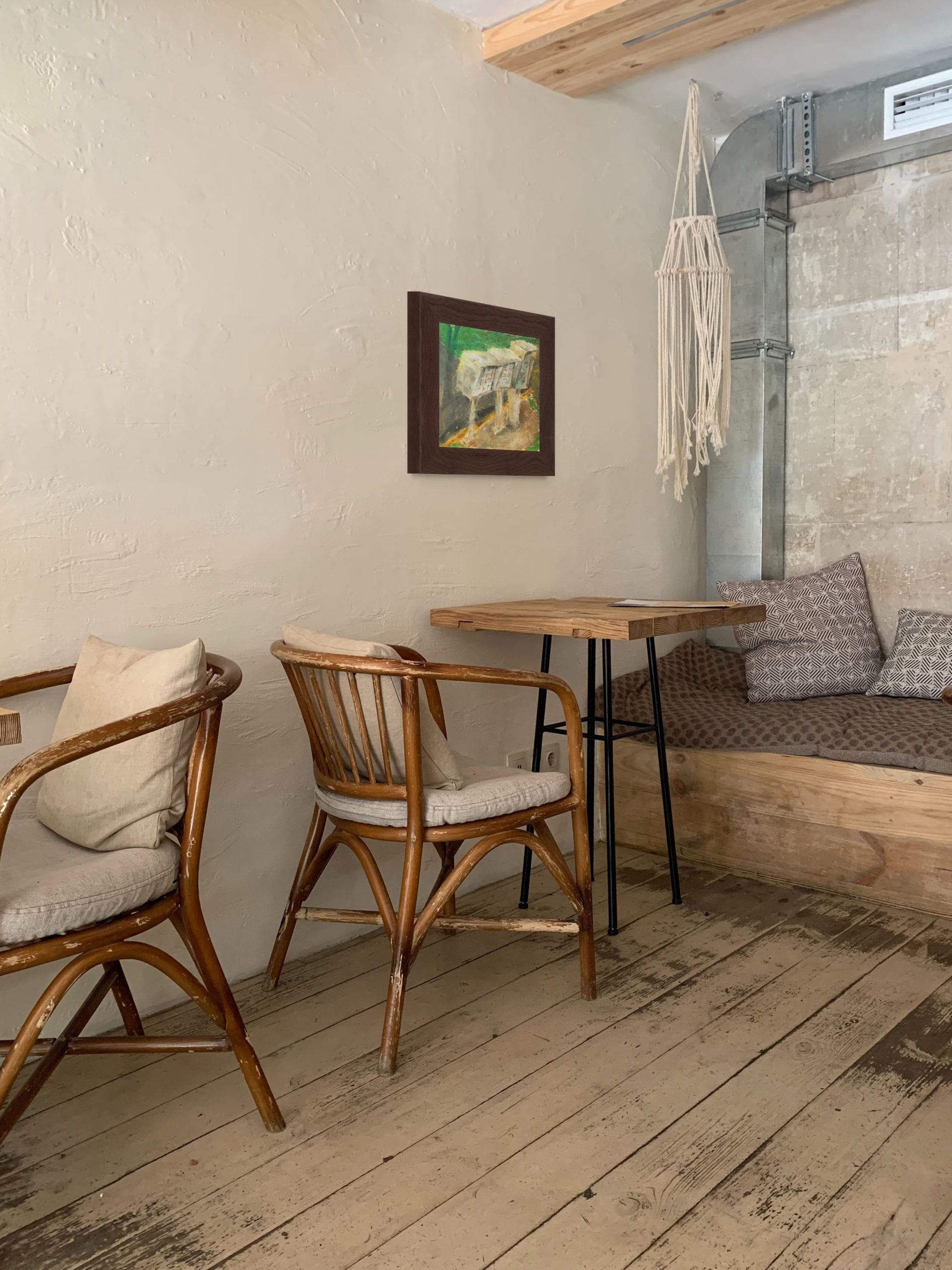 Donovan Drive Mail Boxes – Original Oil Painting by Brandon Waite - Image 3